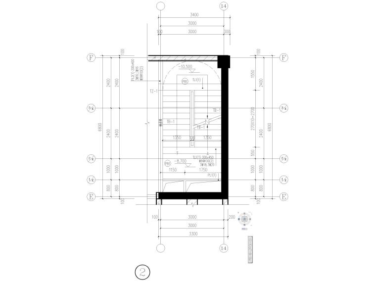 地下井室图纸资料下载-地铁站地下室人防大样2016（CAD）