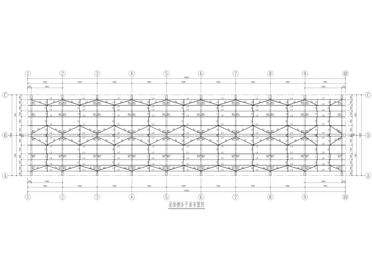 单层排架结构施工图资料下载-[江苏]单层排架结构备件库结构施工图2017