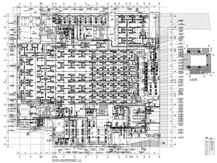 su模型图书管资料下载-深圳六层图书馆空调通风及防排烟设计图2019