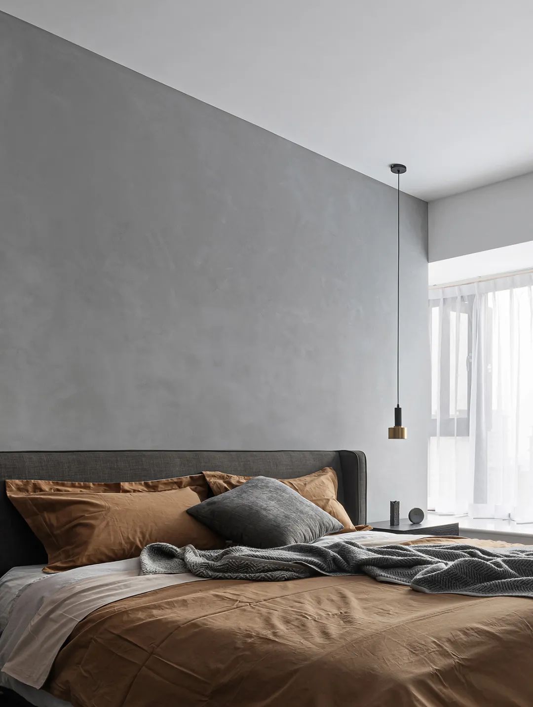 水泥漆 石纹墙板,自然肌理碰撞的视觉感受-室内设计-筑龙室内设计论坛