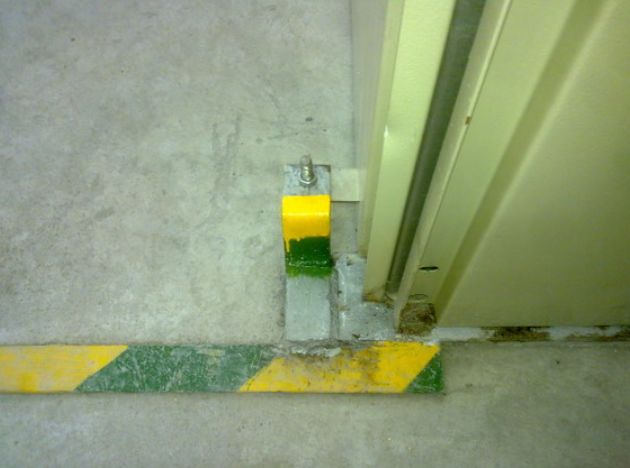 图十一:接地排引出来之后与地网连接