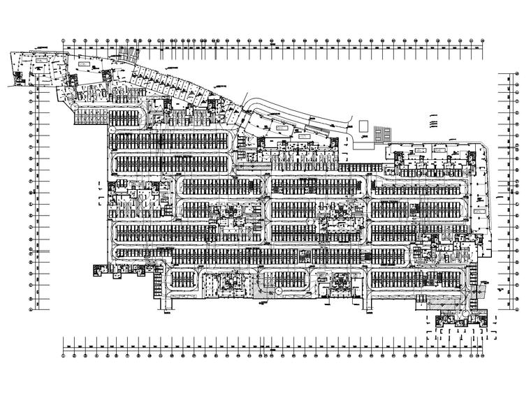 地下车库施工图纸全套资料下载-[贵州]5.5万平地下车库电气施工图 2020.7