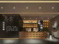 新中式茶楼茶馆3D模型+效果图