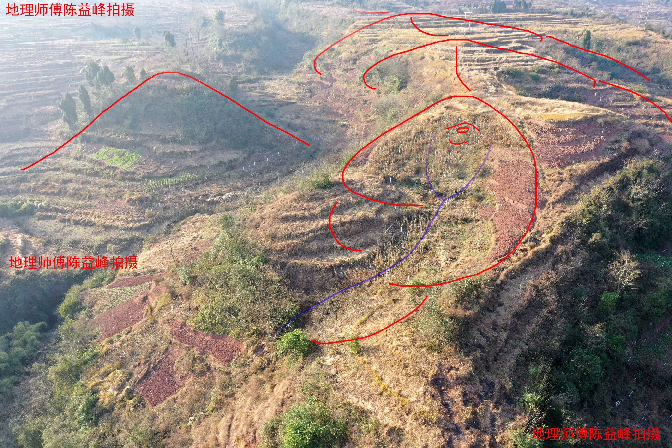 陈益峰实践案例:高山结地,仰天螺形