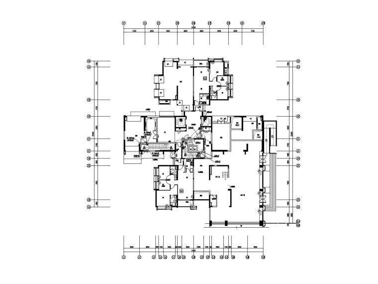 住宅楼现场施工布置图资料下载-[广东]34层住宅楼电气施工图（含导管大样）