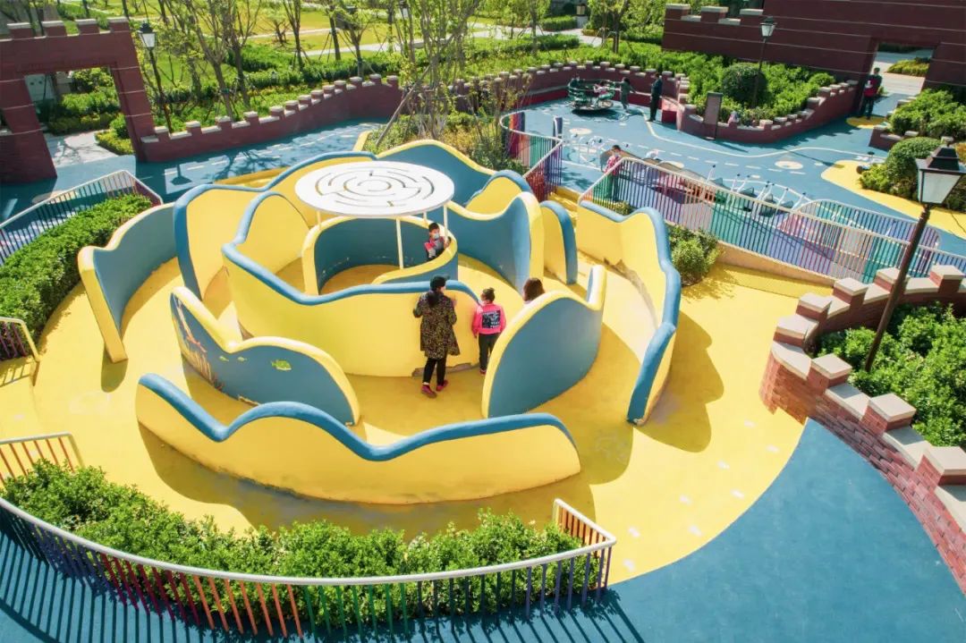 大区里的儿童乐园,谁不想穿越回童年?-景观设计-筑龙园林景观论坛