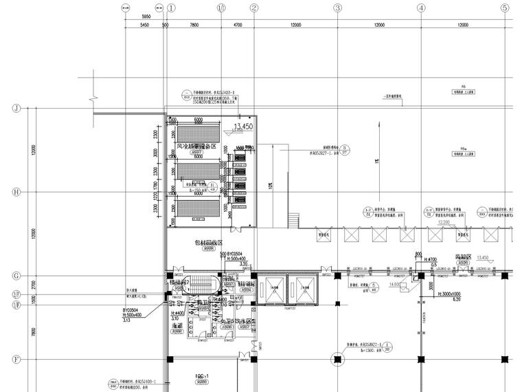 气体施工图纸资料下载-[湖南]仓库气体动力施工图