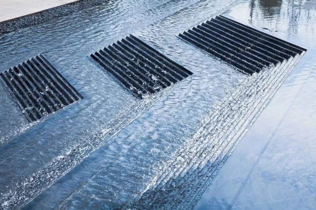 景观中的跌水,叠水