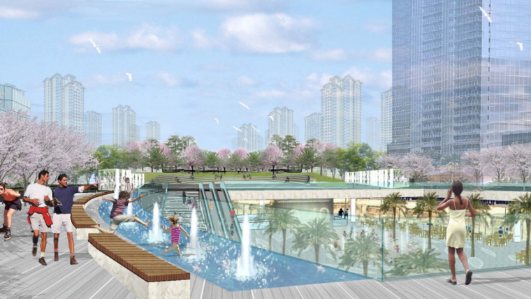 云南高层综合体资料下载-[云南]城市商业综合体景观设计方案