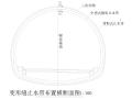 隧道变形缝防水设计图2019（CAD）