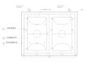 [西安]五人制笼式足球场土建施工图2020