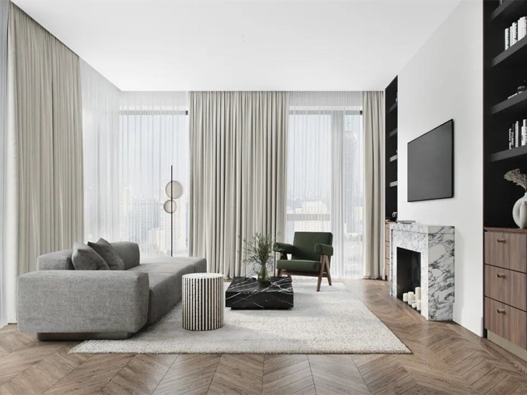 现代简约的公寓