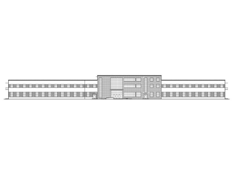 多层厂房建筑效果图资料下载-[湖北]丙类多层框架结构厂房建筑施工图
