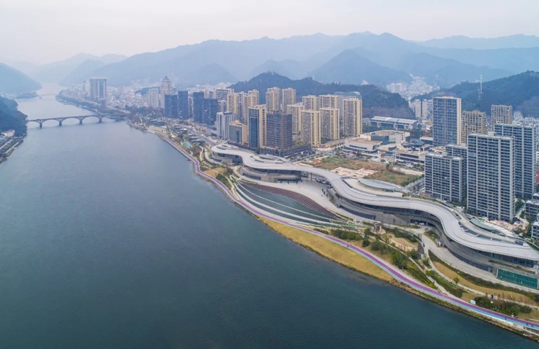 杭州建德新安江橋東景觀