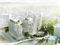 [上海]名企设计商务城景观建筑方案2019