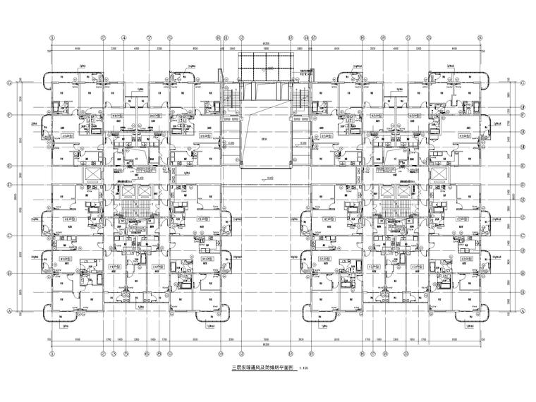 宿舍建筑暖通图资料下载-[北京]国贸宿舍楼暖通空调系统设计施工图