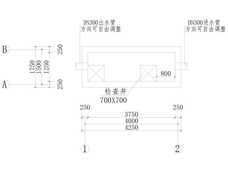 钢筋混凝土结构概述课件资料下载-[重庆]钢筋混凝土结构格栅池土建施工图2020