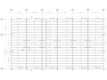 滑冰场钢屋面桁架平面详图（CAD）