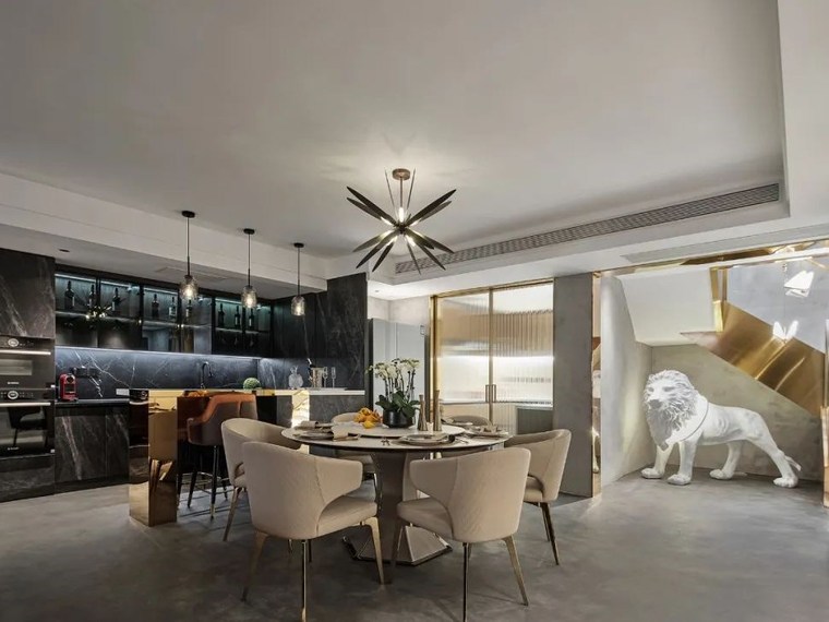 南京轻奢与时尚的居住空间