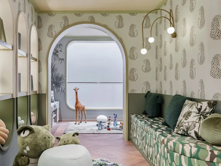 济南中海·九樾府 125户型下复式样板间