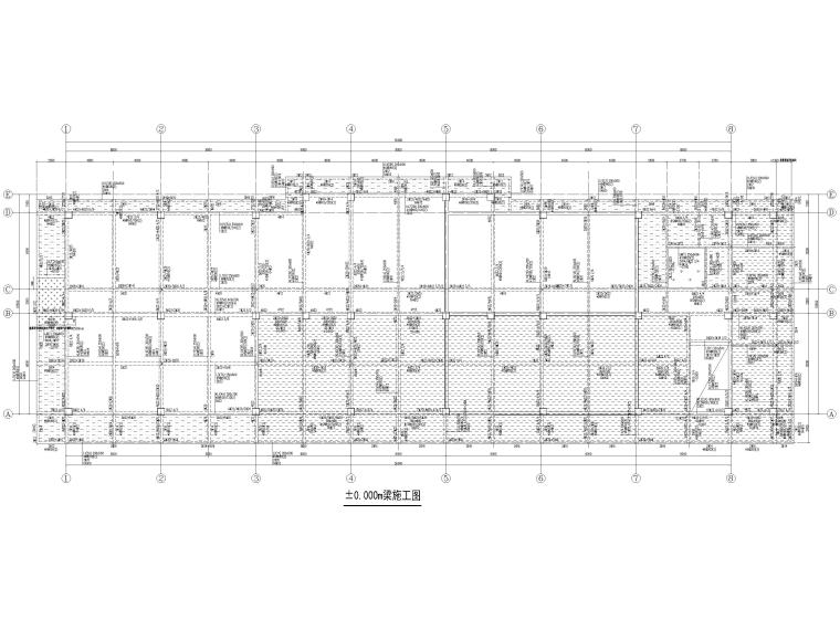 隧道控制用房施工资料下载-[重庆]框架结构隧道管理用房结构施工图2020