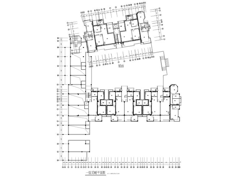 住宅楼图纸pdf资料下载-十层住宅楼散热器采暖设计图纸