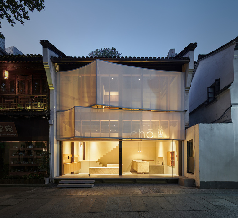杭州cha talk茶馆-air architects-商业建筑案例-筑龙建筑设计论坛