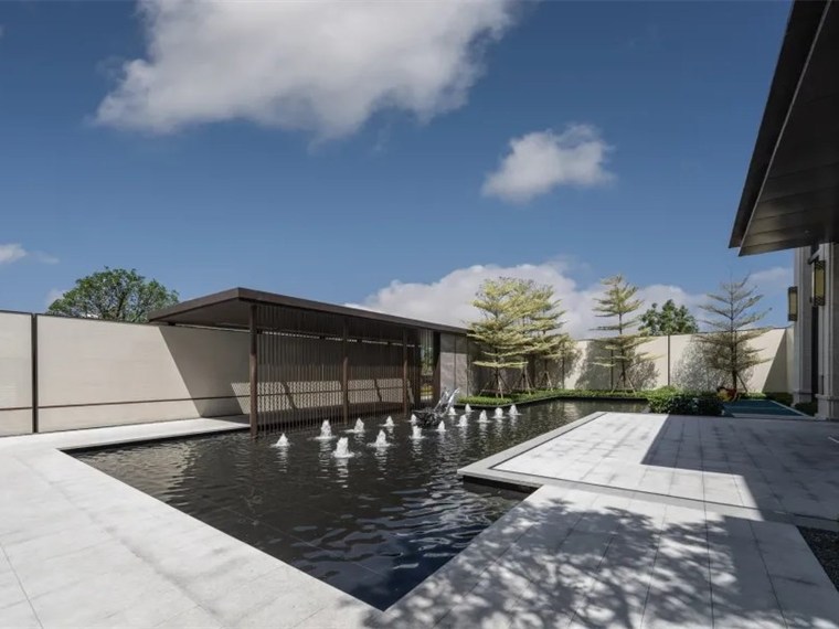 福建中骏龙海·丽景府示范区景观