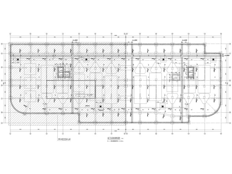 地下车站施工ppt资料下载-[江西]3层地下室车站备班楼结构施工图