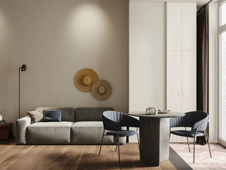 俄罗斯轻奢小户型住宅