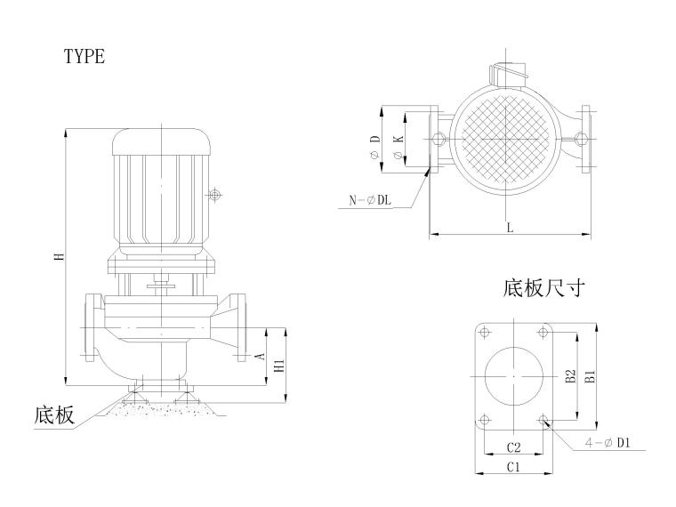 深水井结构CAD图纸资料下载-各种水泵CAD图纸大全