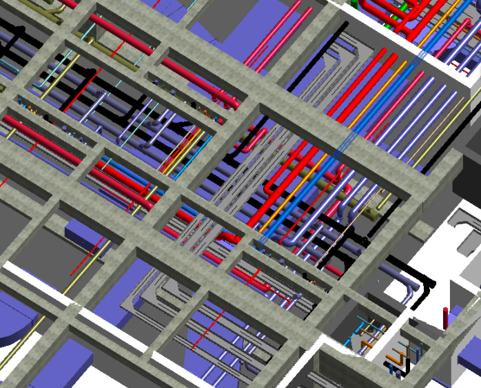 [广西]狭窄空间密集管廊管线安装施工工法