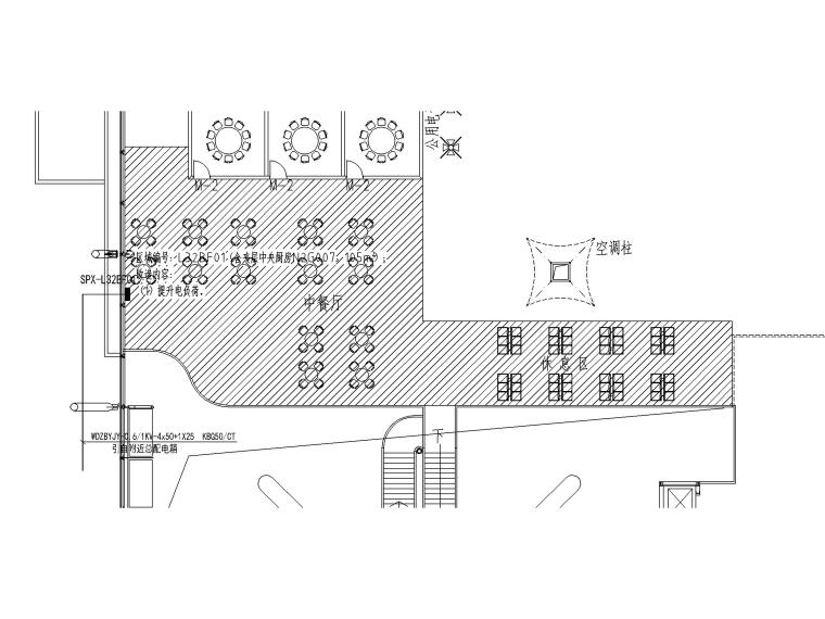徽派建筑商铺图纸资料下载-[重庆]机场商铺配电设计图纸