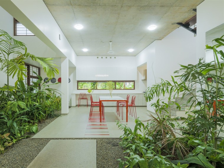 印度下雨的房子