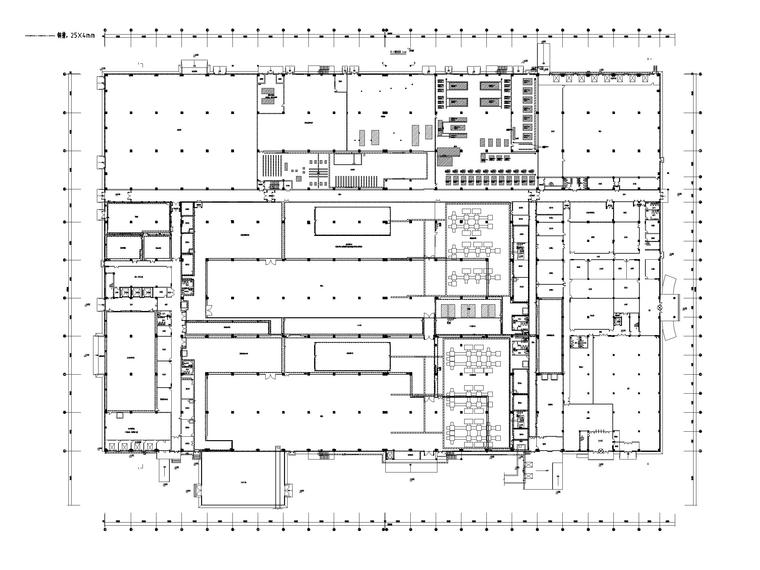 汽车生产厂房建设项目资料下载-[辽宁]6.5万平生产厂房电气图纸（2016）