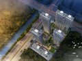[温州]现代风格高层豪宅景观建筑设计2018