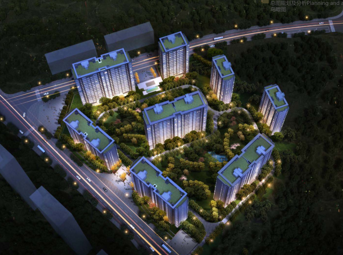 小高层山地住宅资料下载-重庆现代山地小高层洋房豪宅投标方案2018