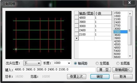 cad制图实例图资料下载-CAD制图初学入门教程之立剖网格