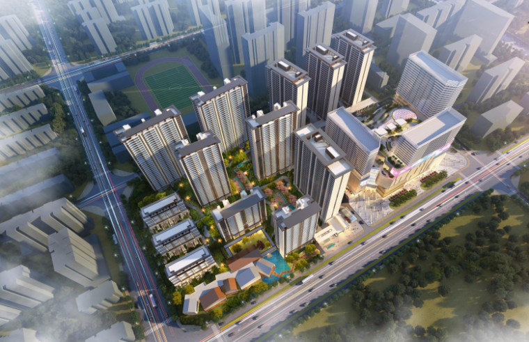 2021高层住宅投标方案资料下载-[郑州]高层住宅商业配套投标方案2019