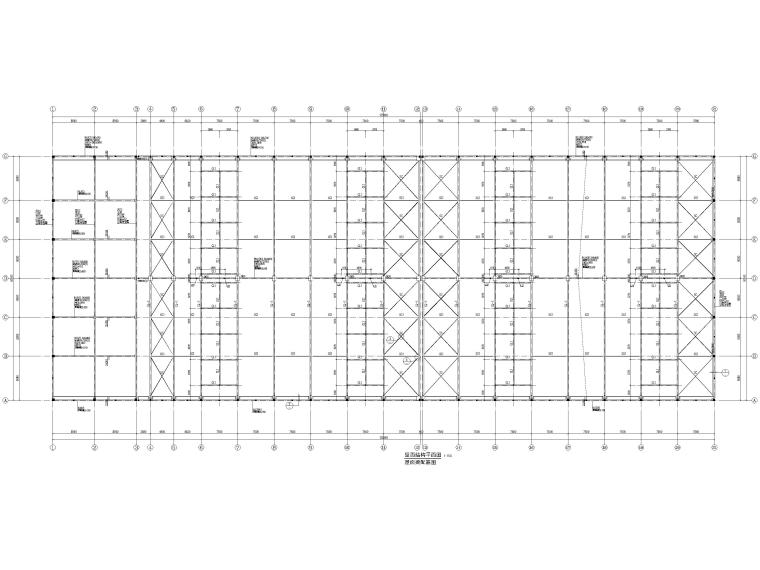 18层结施图资料下载-[浙江]4层框排架结构智能立库结施图2020