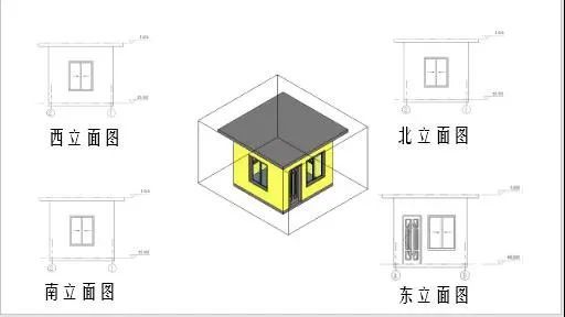 立面图画图步骤资料下载-绘图量减少2/3的画图方法