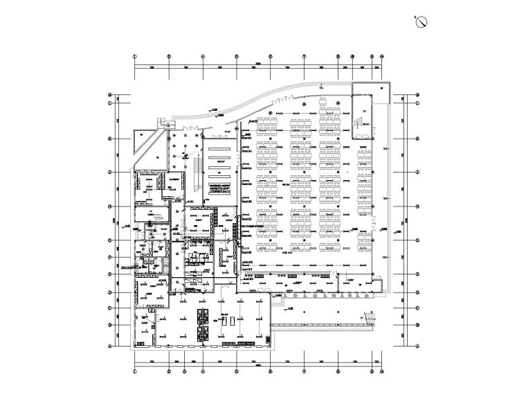 400平米广场电气施工图资料下载-4000平米工厂食堂电气施工图（2017）