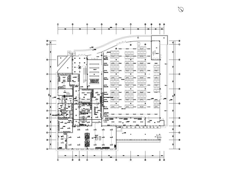 2000平米施工图资料下载-4000平米工厂食堂电气施工图（2017）