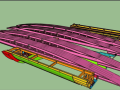 双线铁路隧道仰拱模架及沟槽设备的应用