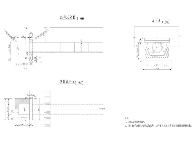 钢筋混凝土配筋图cad资料下载-钢筋混凝土圆管涵构造图（CAD）