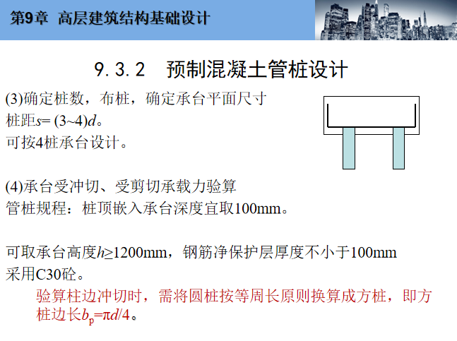 高层建筑筏型资料下载-高层建筑结构基础设计PPT（35页）