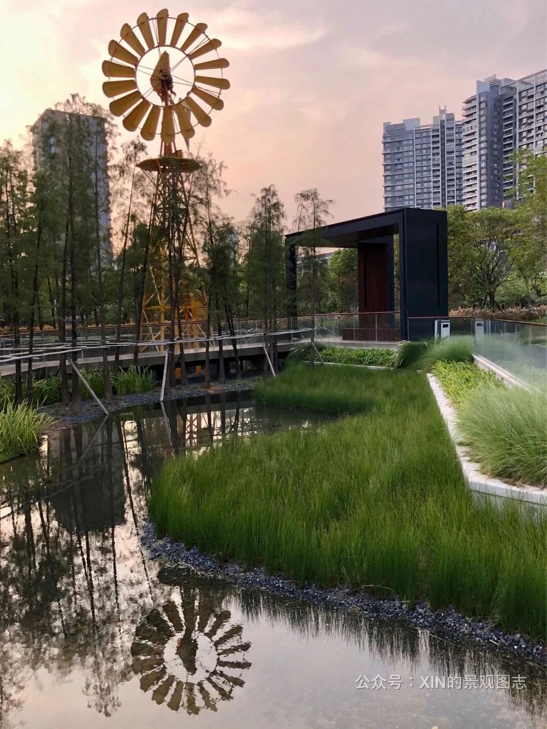 城市公园里竟然也能见到"瀑布" ?-景观设计-筑龙园林景观论坛