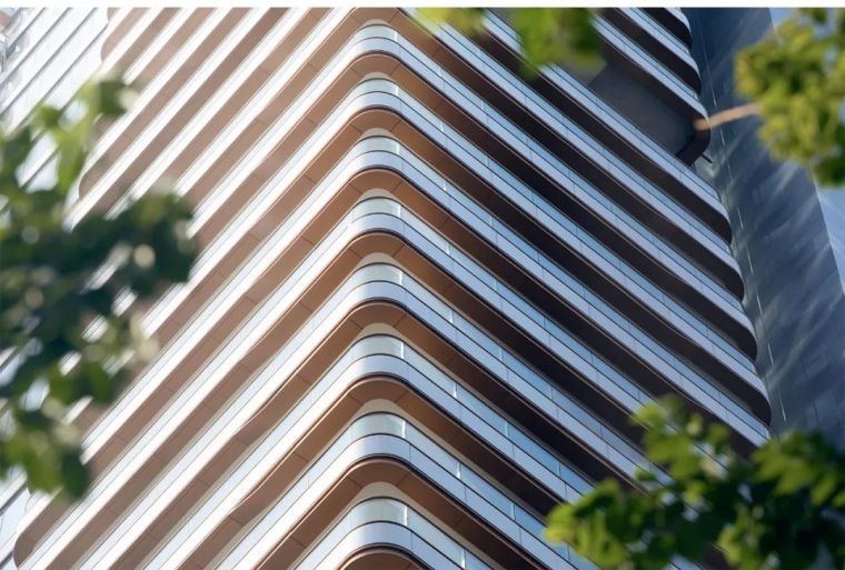 住宅铝板应用资料下载-超高住宅丨极简现代的立面+灵动的布局设计