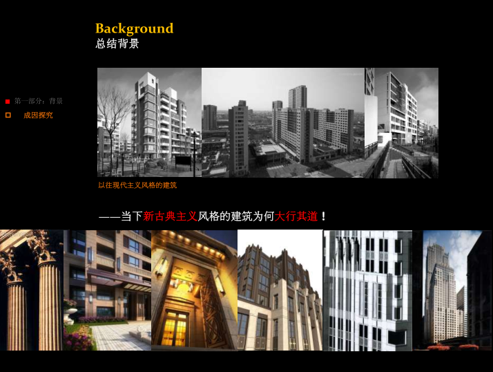 新古典主义风格的住宅资料下载-新古典主义建筑住宅立面风格总结-102p