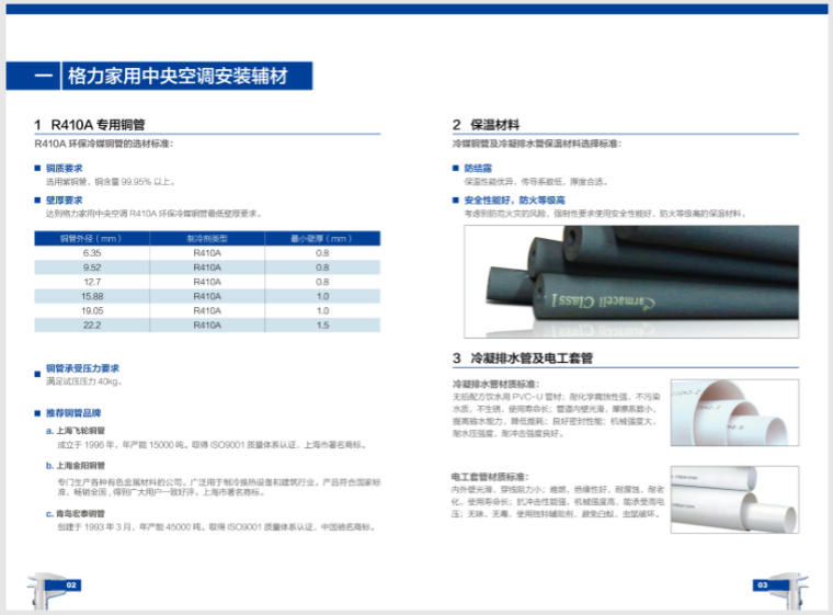 格力多联体空调产品手册资料下载-格力家用中央空调安装手册